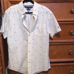 Collared button down shirt